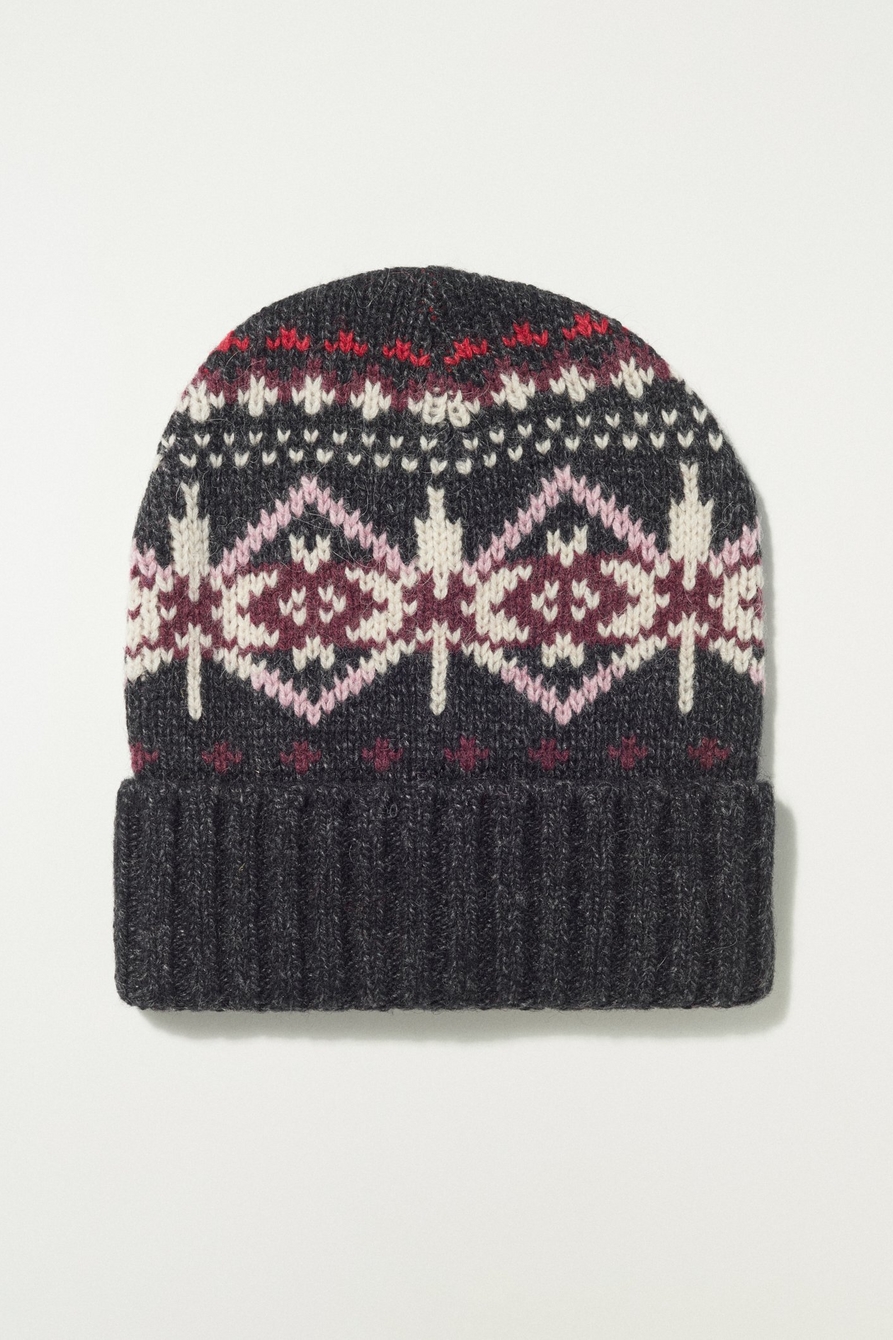 fair isle beanie